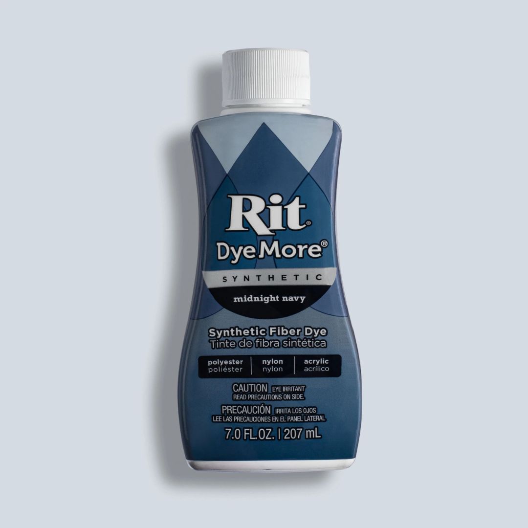 Rit DyeMore for Synthetics (Liquid) (Midnight Navy)