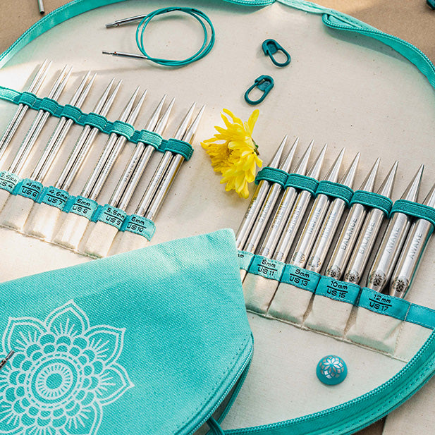 KnitPro The Mindful Collection Interchangeable Circular Knitting Needles Set (13cm)