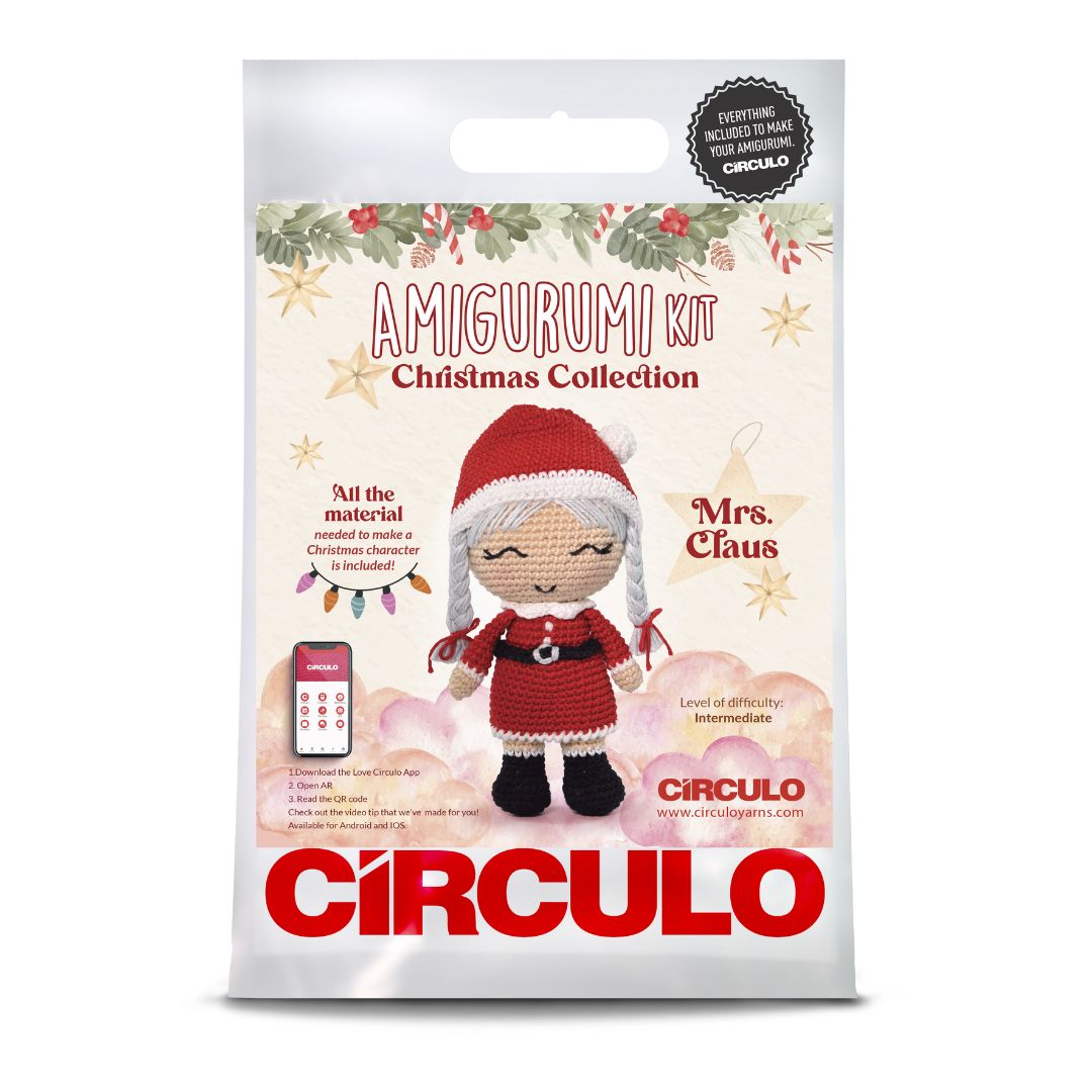 Circulo Amigurumi Kit - Christmas Collection (Mrs. Claus)