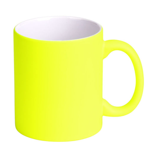 Handmayk Sublimation Neon Ceramic Mug (Neon Yellow)