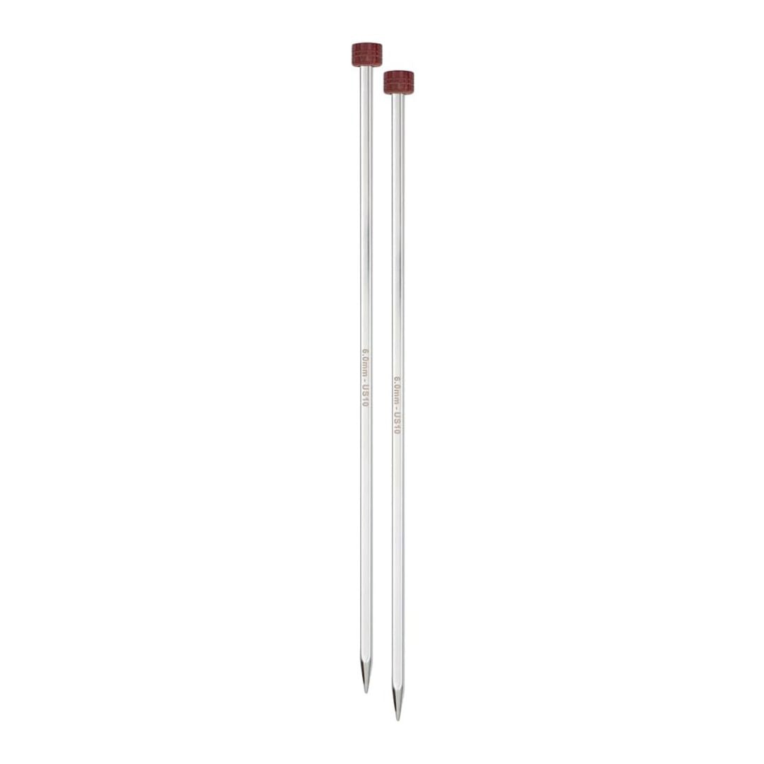KnitPro Nova Cubics Single Point Knitting Needles (6mm)
