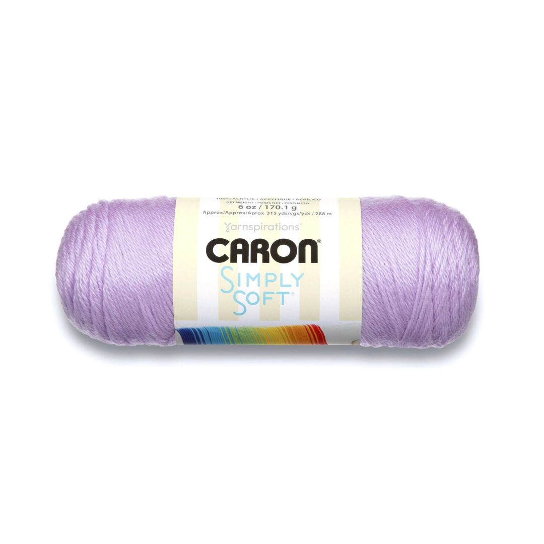 Caron Simply Soft Yarn (Orchid)