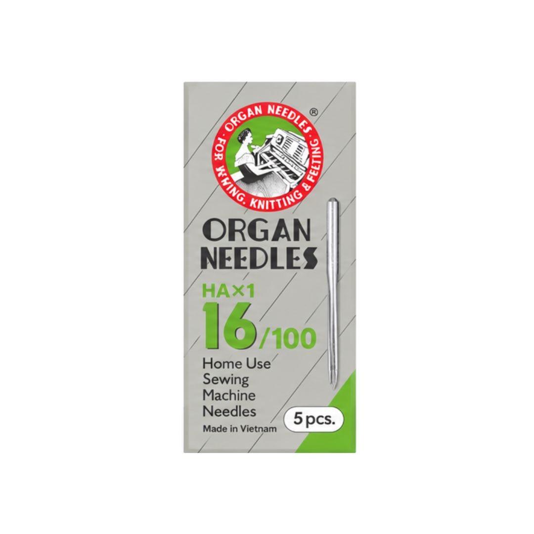 Organ HAx1 Home Sewing Machine Needles (Pack of 5) (16/100)