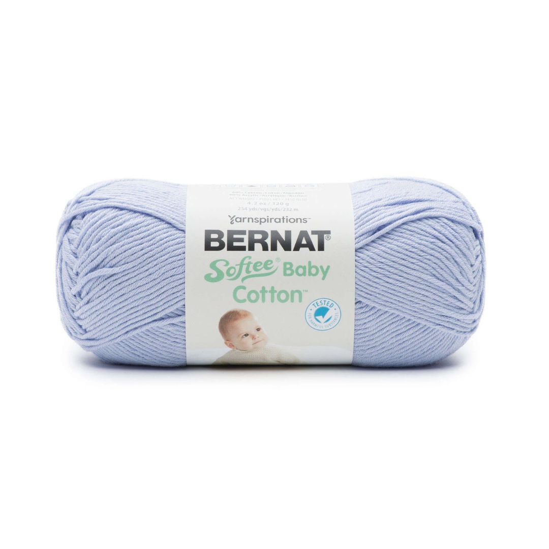 Bernat Softee Baby Cotton Yarn (Pale Periwinkle)