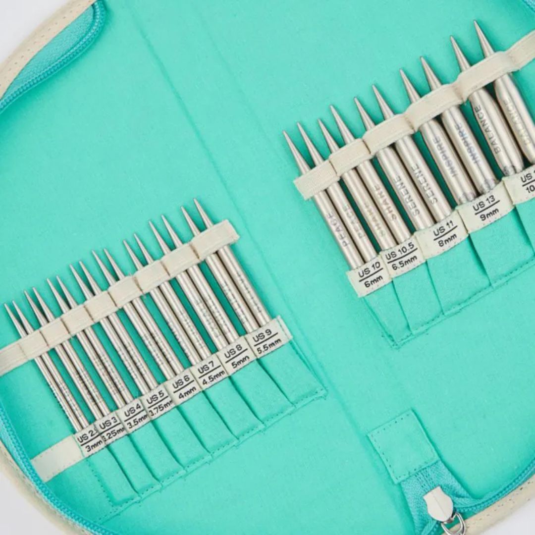 KnitPro The Mindful Collection Passion Special Interchangeable Circular Knitting Needles Set (10cm)