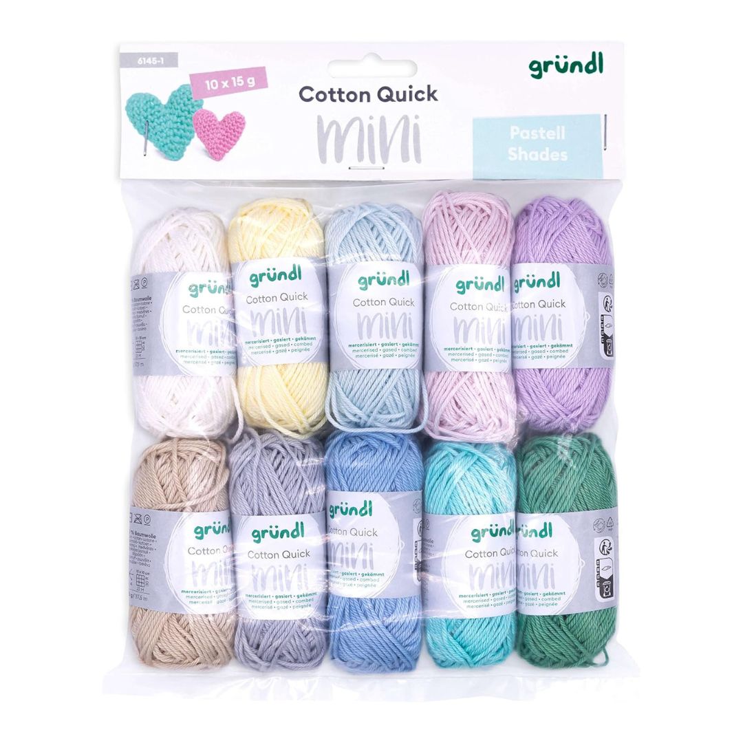 Gründl Cotton Quick Mini Colour Pack (Pastell Shades)