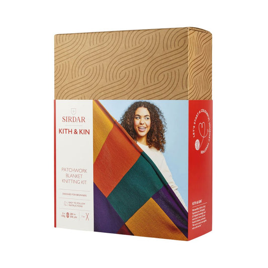 Sirdar Knitting Kit - Kith & Kin (Patchwork Blanket)