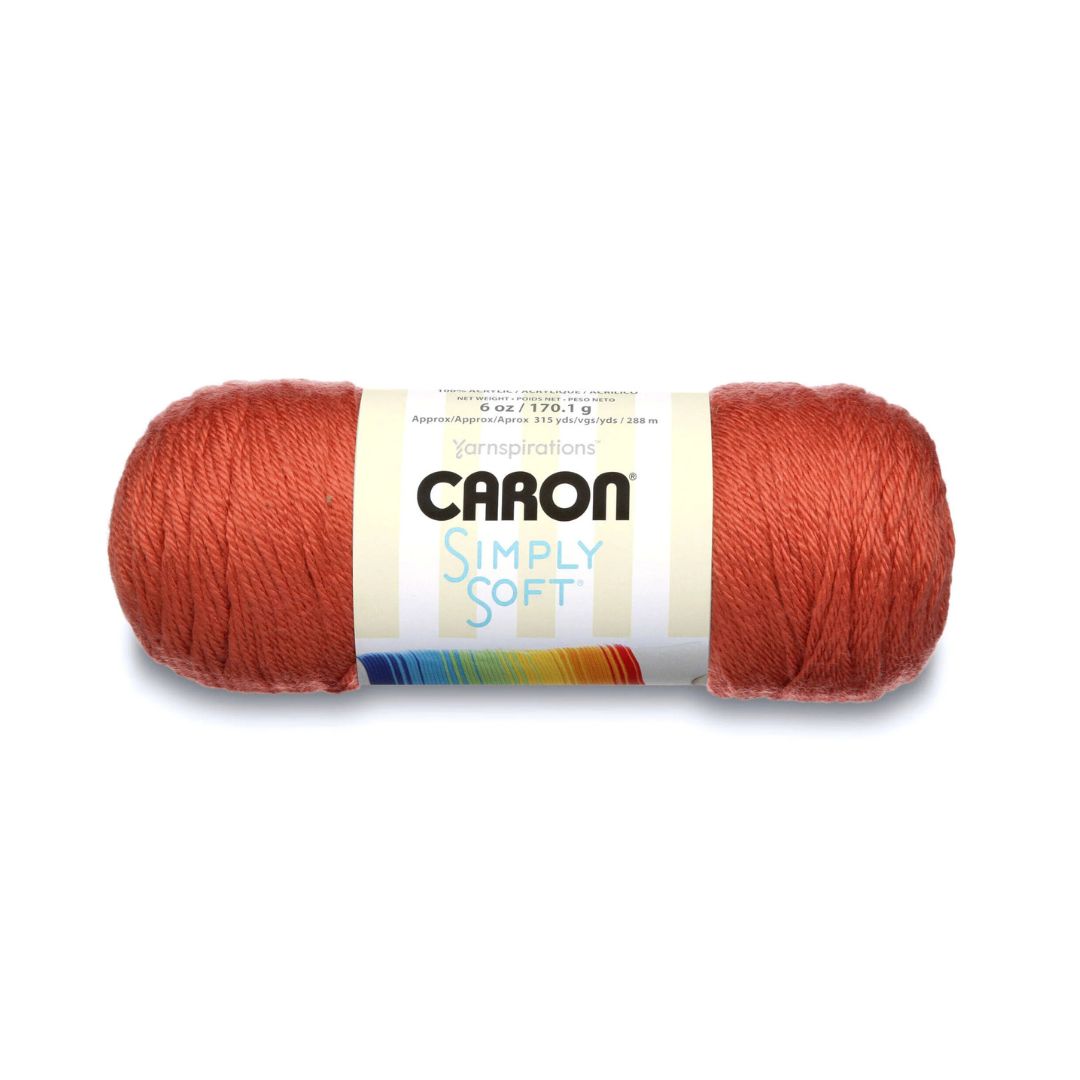 Caron Simply Soft Yarn (Persimmon)