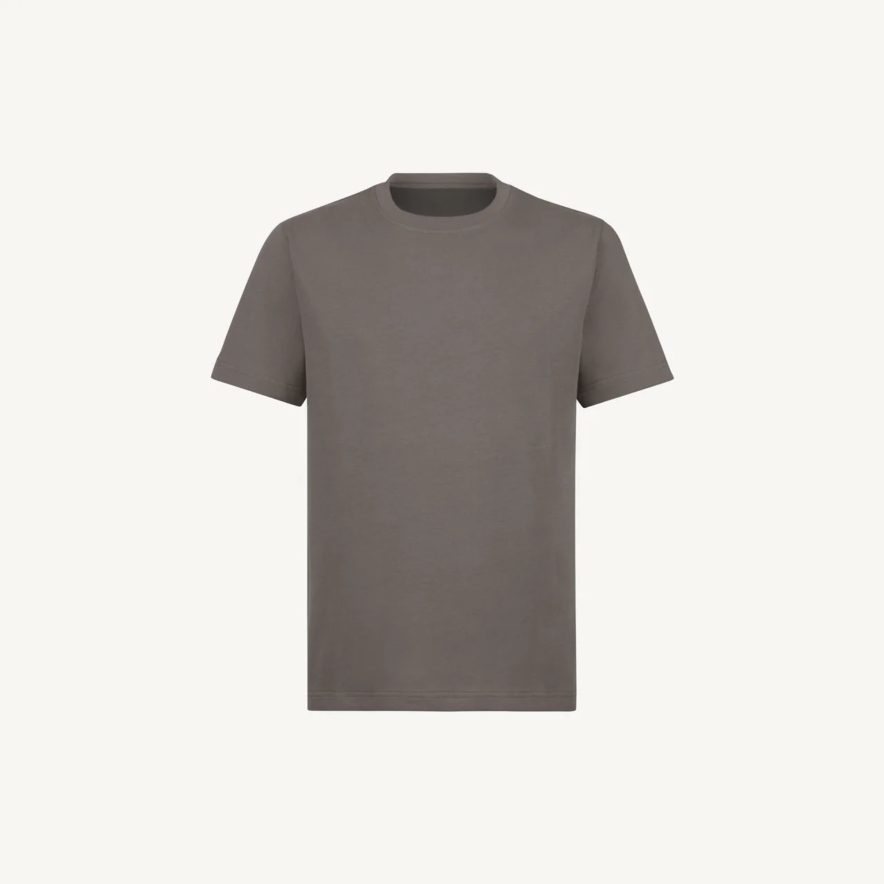 Handmayk Luxury Regular Fit with Crew Neck T-Shirt for Adults (Pigment Grey)