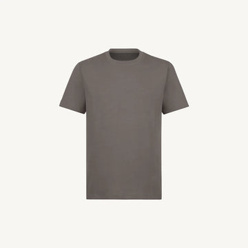 Handmayk Luxury Regular Fit with Crew Neck T-Shirt for Adults (Pigment Grey)