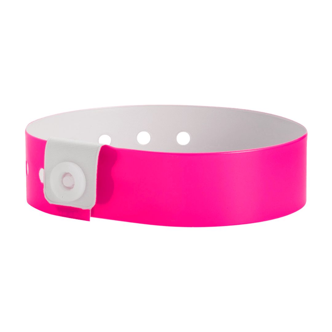 Handmayk Vinyl L-Shaped Wristband (Pink)