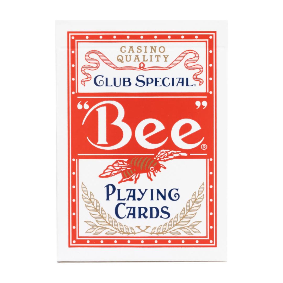 Bee Playing Cards (Red)