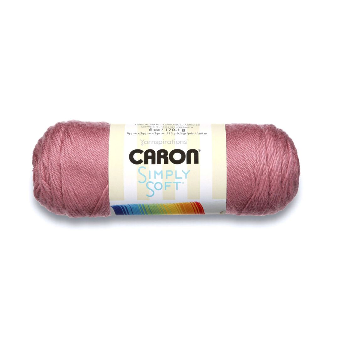 Caron Simply Soft Yarn (Plum Wine)