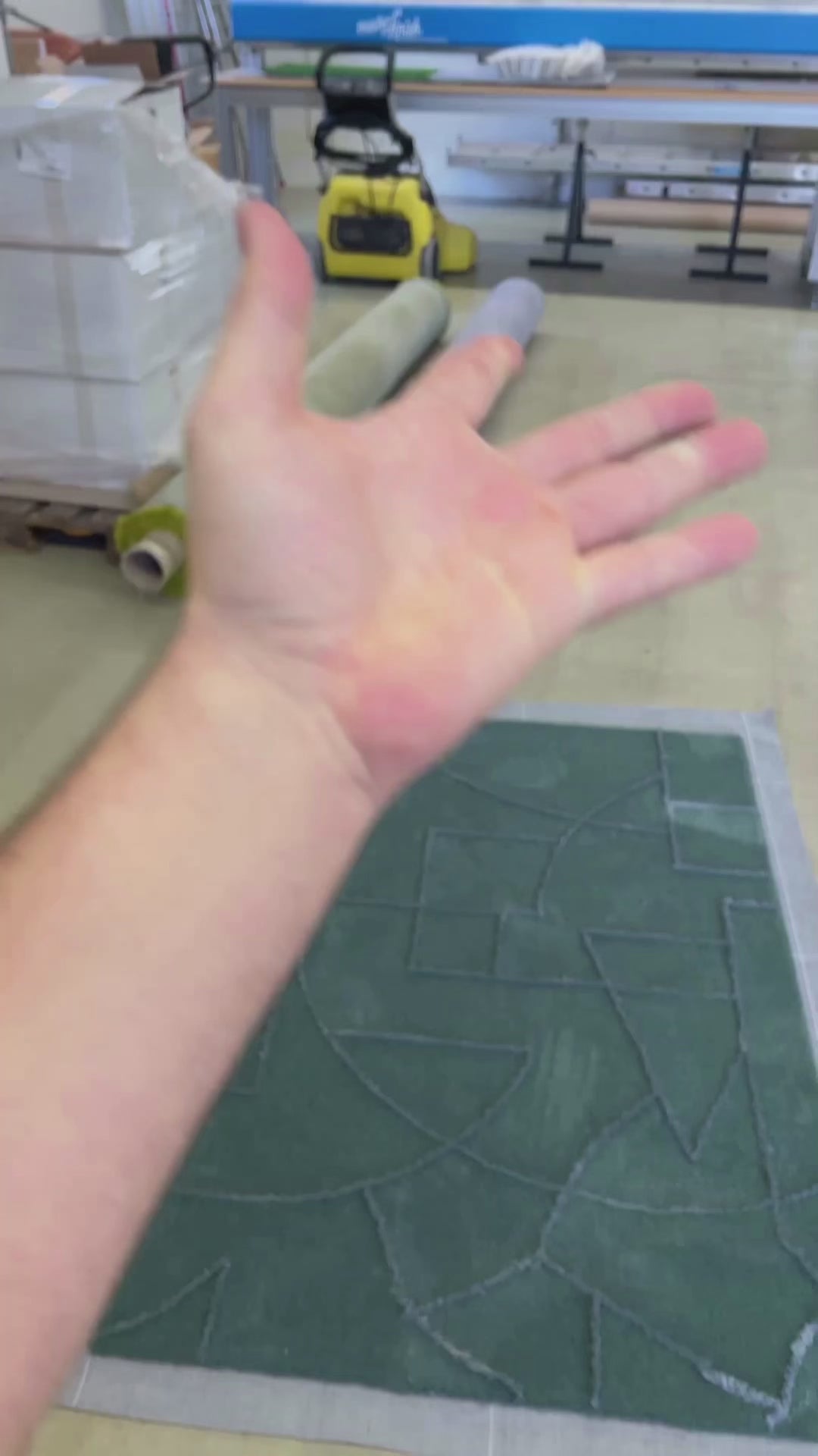 How to use the Kramis Rug Edge-Bonding Tape