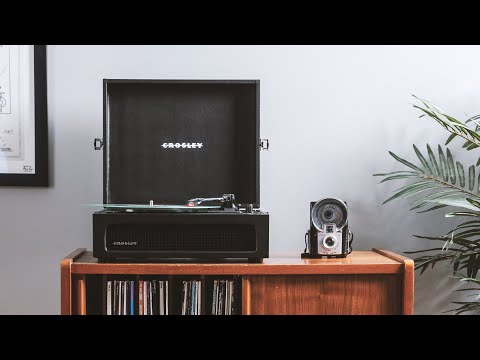 Crosley Voyager Vinyl Record Player with Bluetooth In/Out