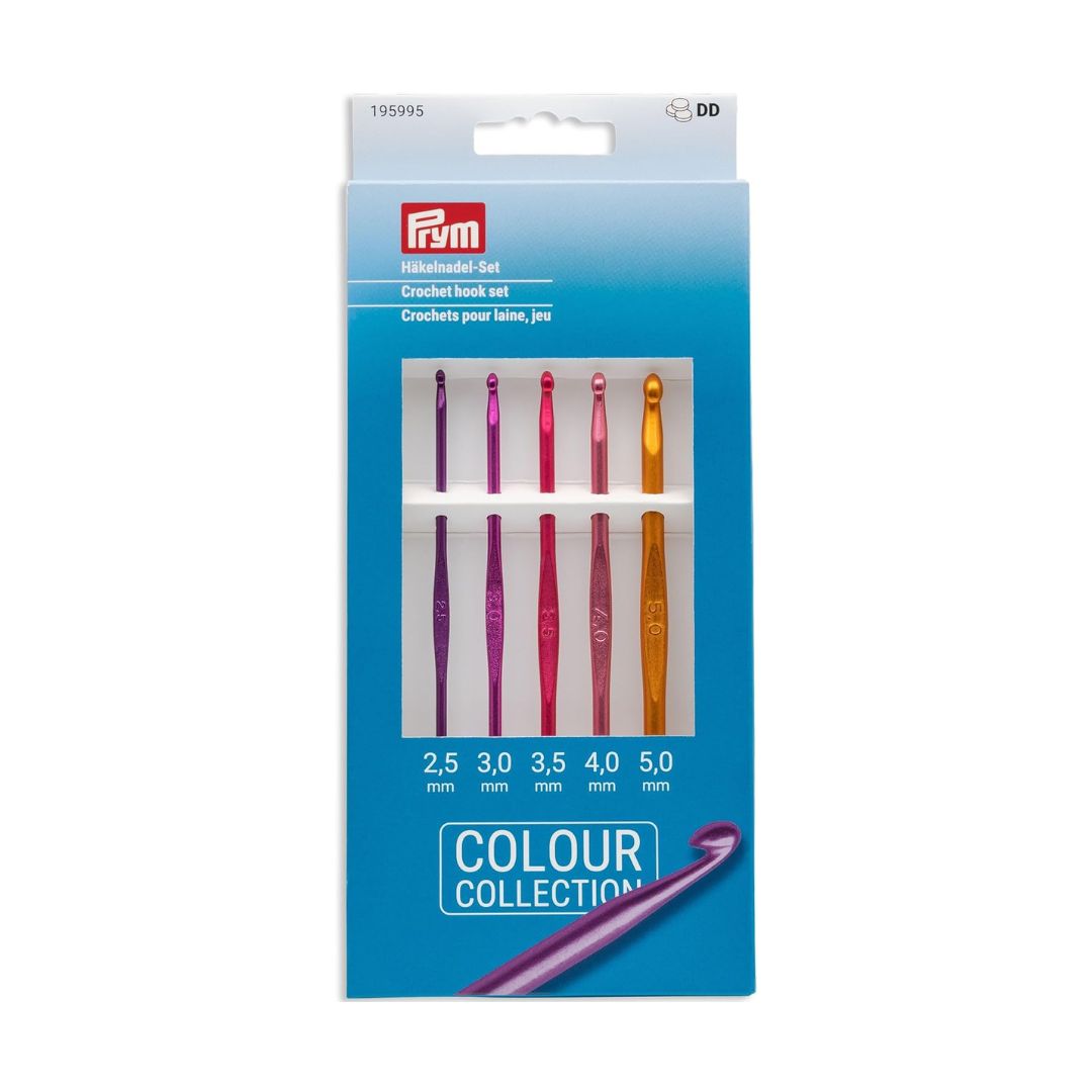 Prym Aluminium Crochet Hook Set