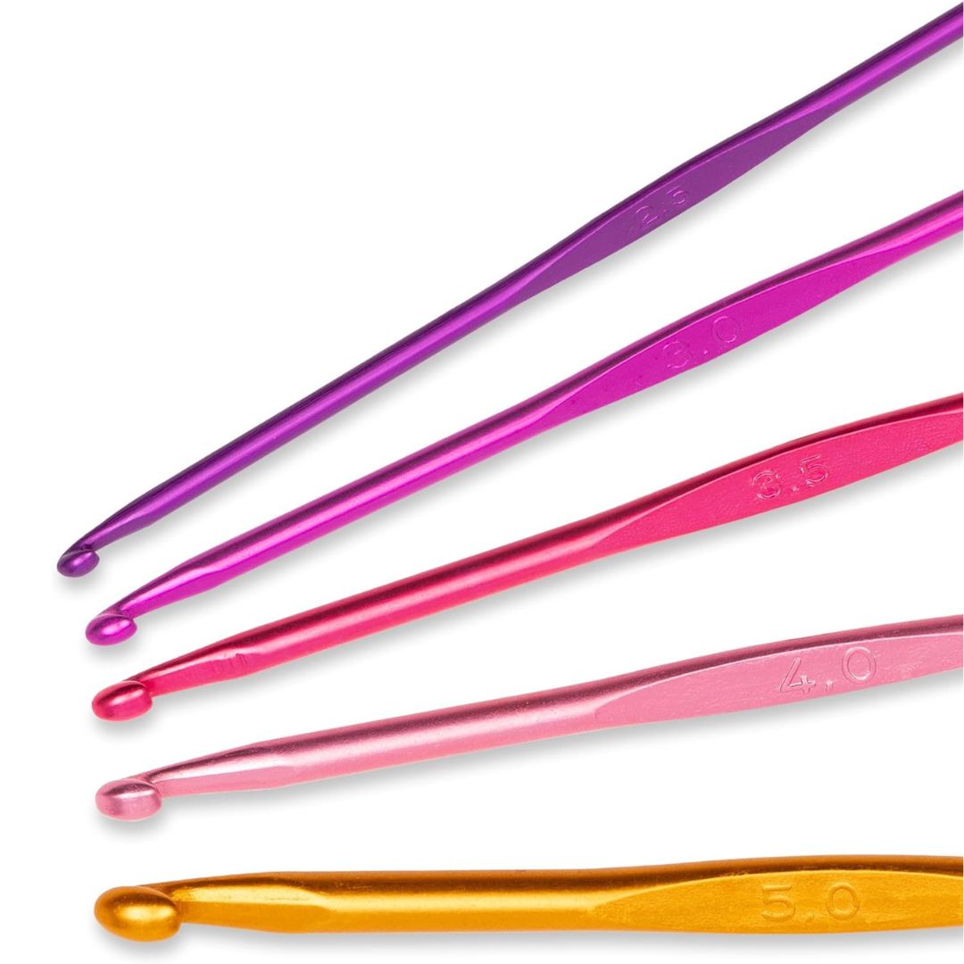 Prym Aluminium Crochet Hook Set