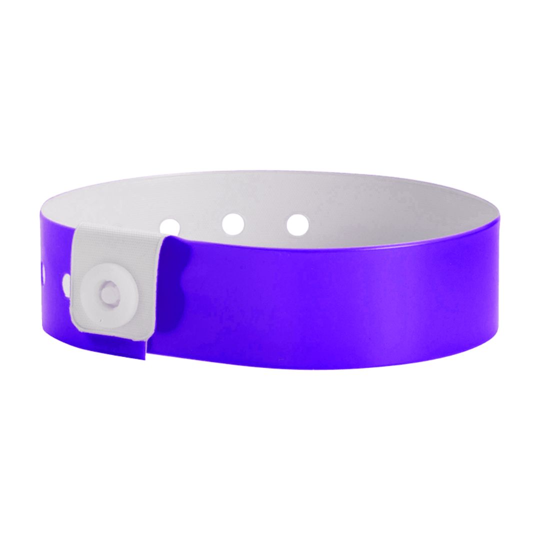 Handmayk Vinyl L-Shaped Wristband (Purple)