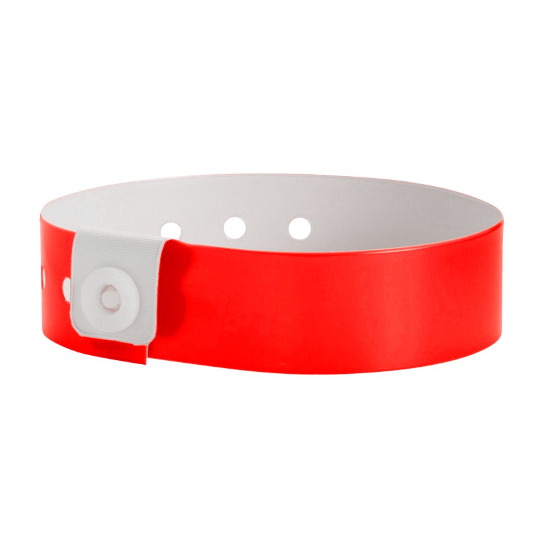 Handmayk Vinyl L-Shaped Wristband (Red)