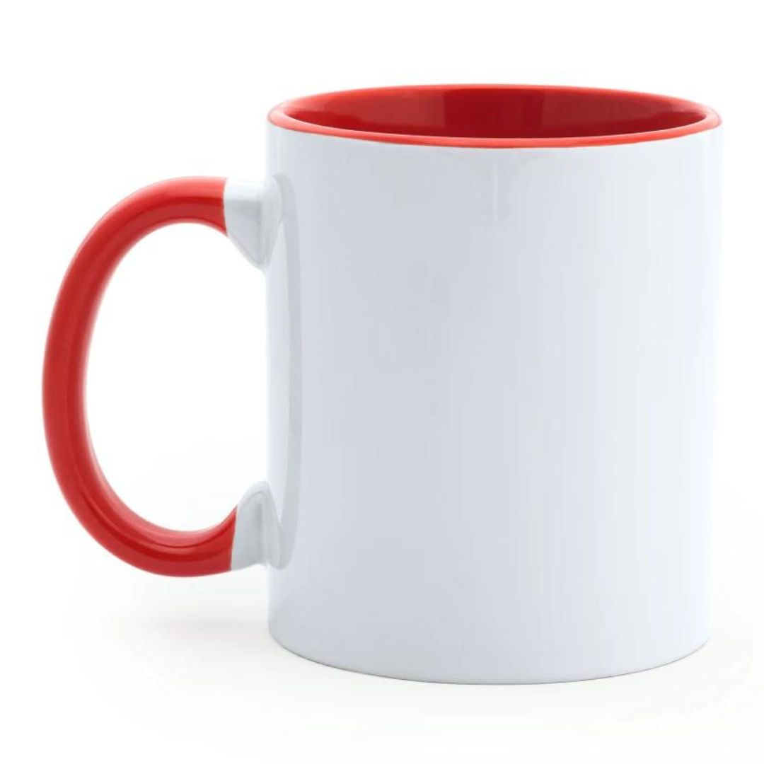 Handmayk Sublimation Ceramic Mug (Red)