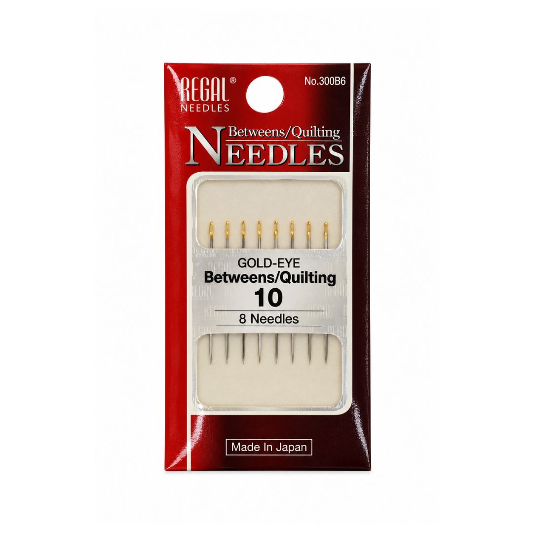 Regal Betweens/Quilting Gold-Eye Needles (10)