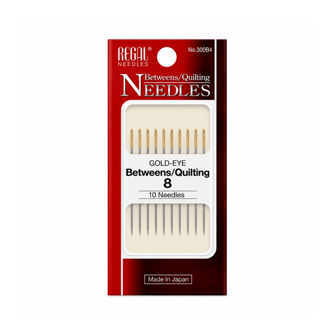 Regal Betweens/Quilting Gold-Eye Needles (8)