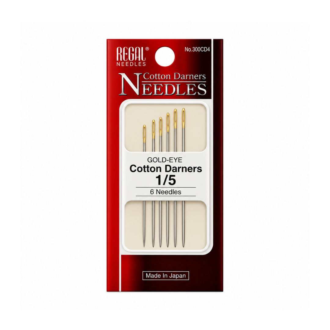 Regal Cotton Darners Gold-Eye Needles (1/5)
