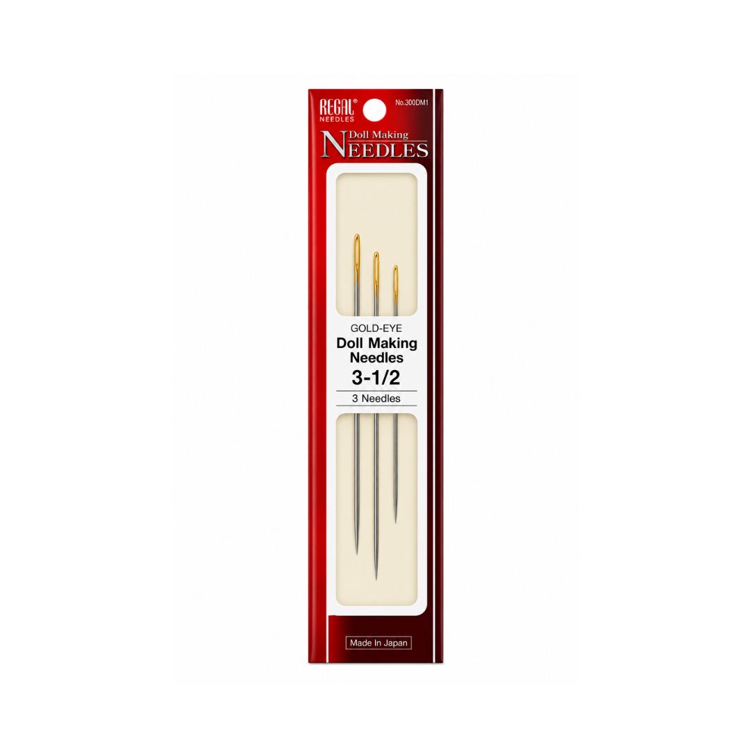 Regal Doll Making Gold-Eye Needles (3-1/2)