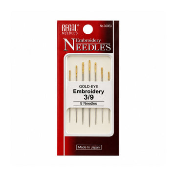 Regal Embroidery Gold-Eye Needles (3/9)
