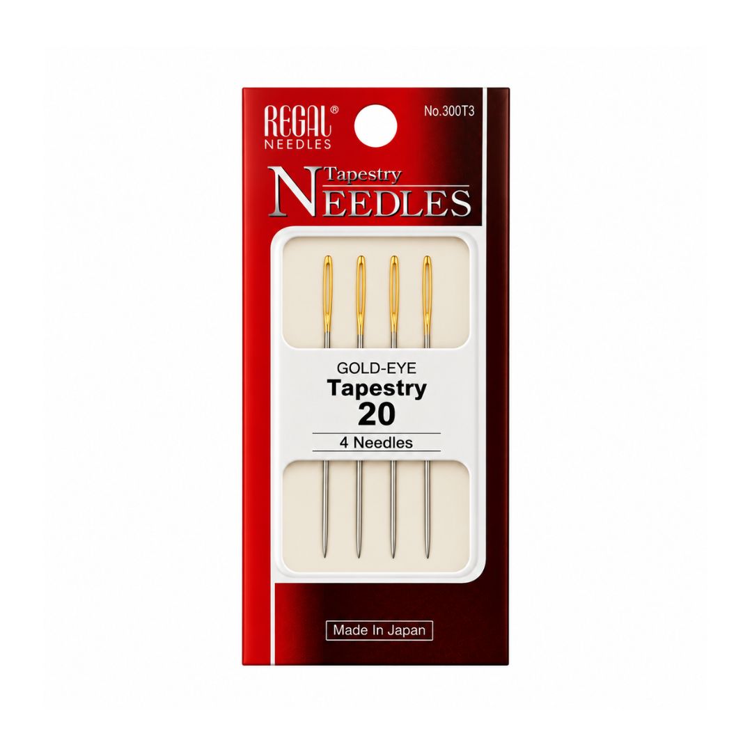 Regal Tapestry Gold-Eye Needles (20)