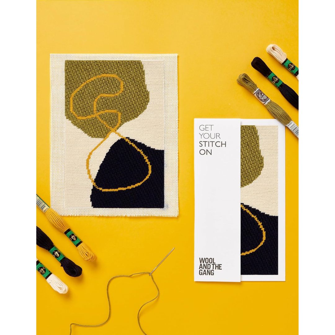 Wool and the Gang Tapestry Kit - Needlepoint (Relax)