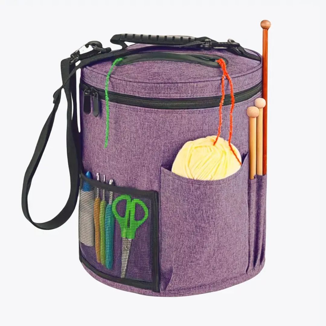 Wone Travel Bag for Knitting and Crochet