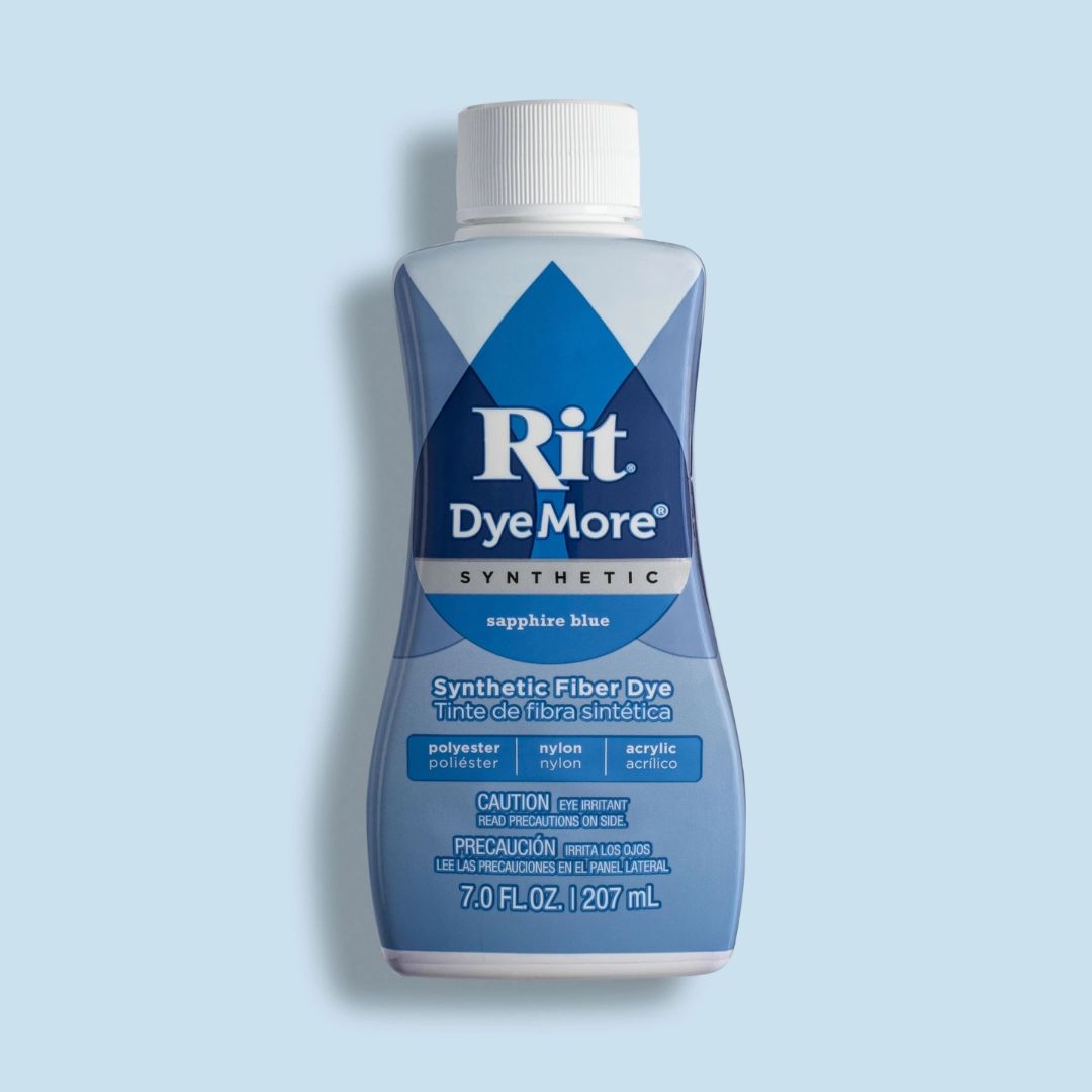 Rit DyeMore for Synthetics (Liquid) (Sapphire Blue)