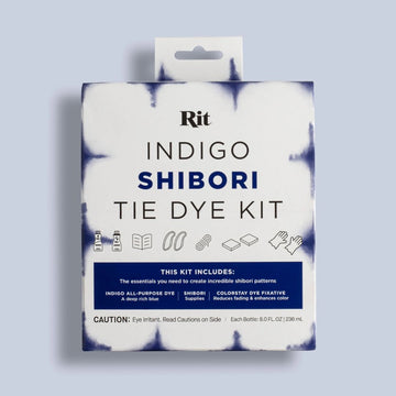 Rit Indigo Shibori Tie Dye Kit