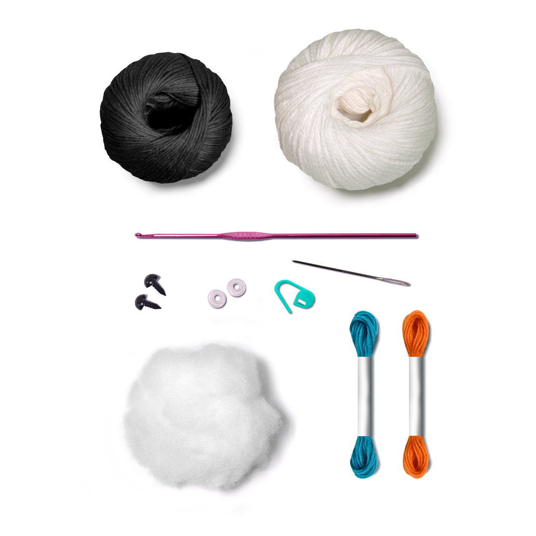 Circulo Amigurumi Kit - Christmas Collection (Snowman)