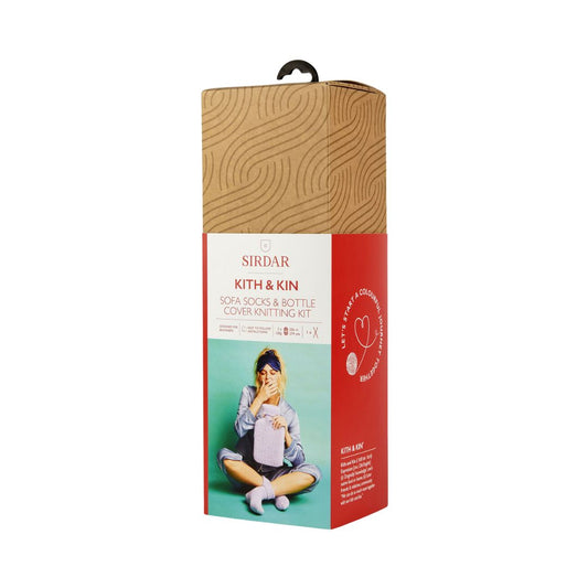 Sirdar Knitting Kit - Kith & Kin (Sofa Socks & Bottle Cover)