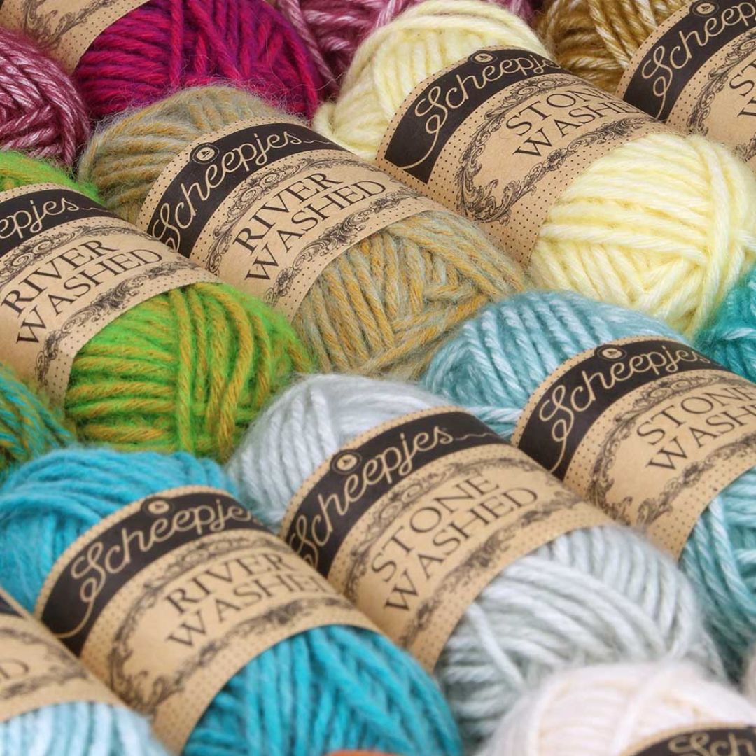 Scheepjes Stone Washed / River Washed Colour Pack