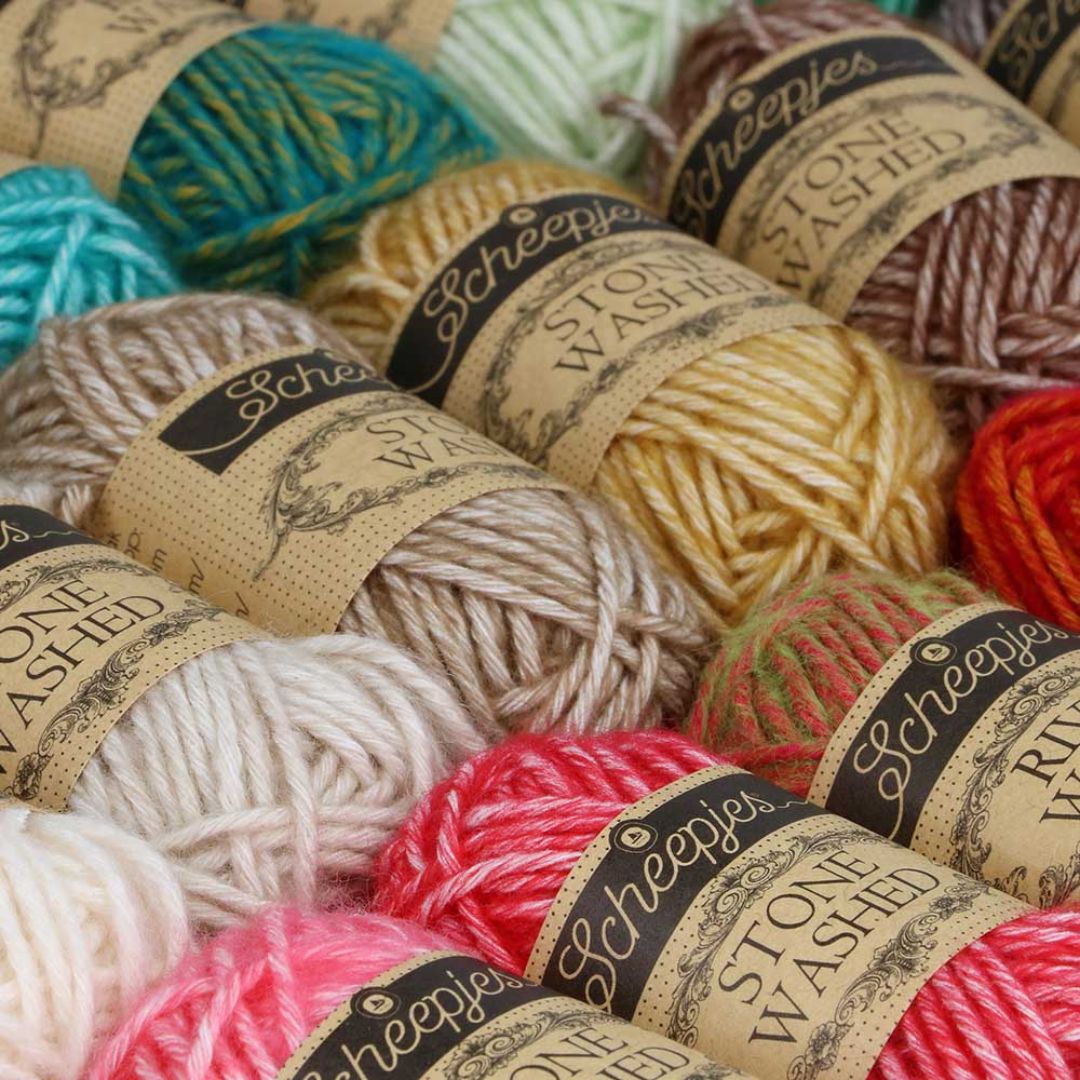 Scheepjes Stone Washed / River Washed Colour Pack