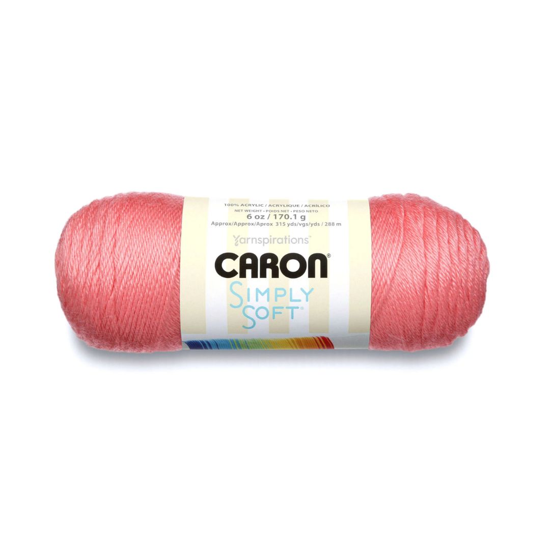 Caron Simply Soft Yarn (Strawberry)