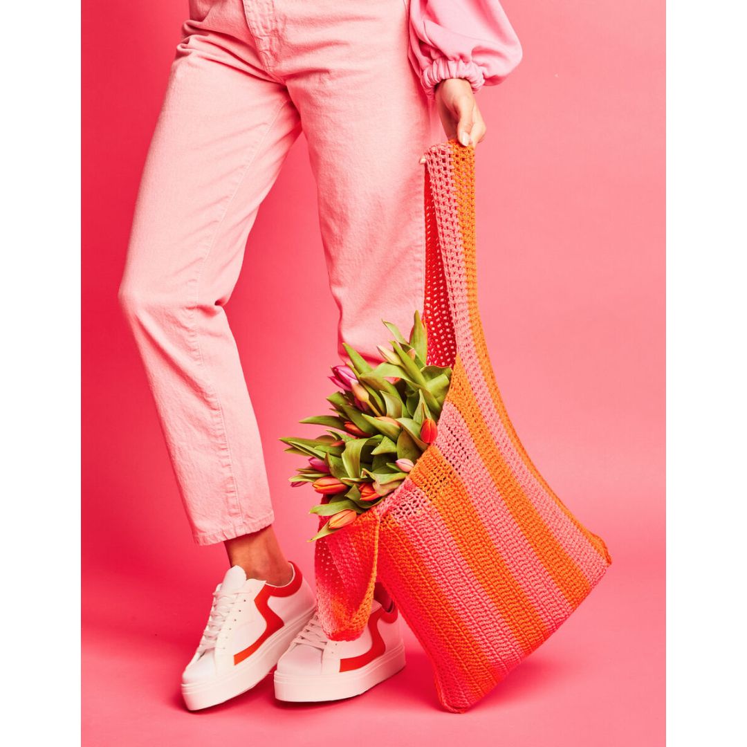 Sirdar Crochet Kit - Kith & Kin (Stripey Shopper)