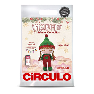 Circulo Amigurumi Kit - Christmas Collection (Sugarplum)