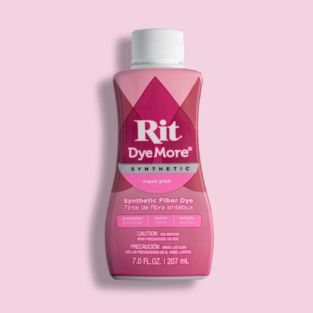 Rit DyeMore for Synthetics (Liquid) (Super Pink)