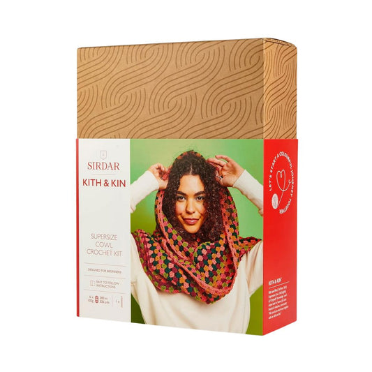 Sirdar Crochet Kit - Kith & Kin (Supersize Cowl)