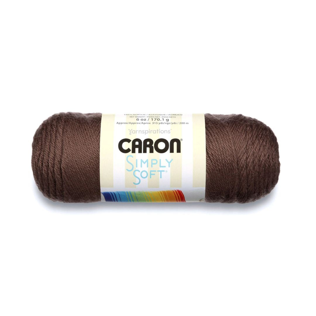 Caron Simply Soft Yarn (Taupe)