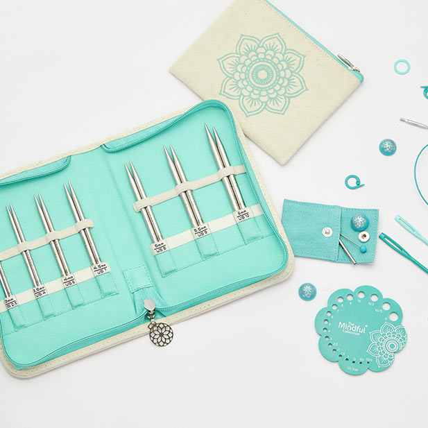 KnitPro The Mindful Collection Interchangeable Circular Knitting Needles Set (10cm)
