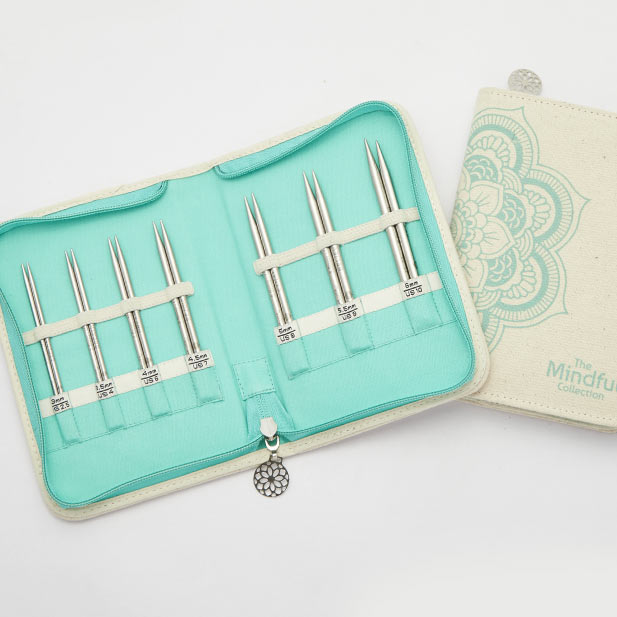 KnitPro The Mindful Collection Interchangeable Circular Knitting Needles Set (10cm)