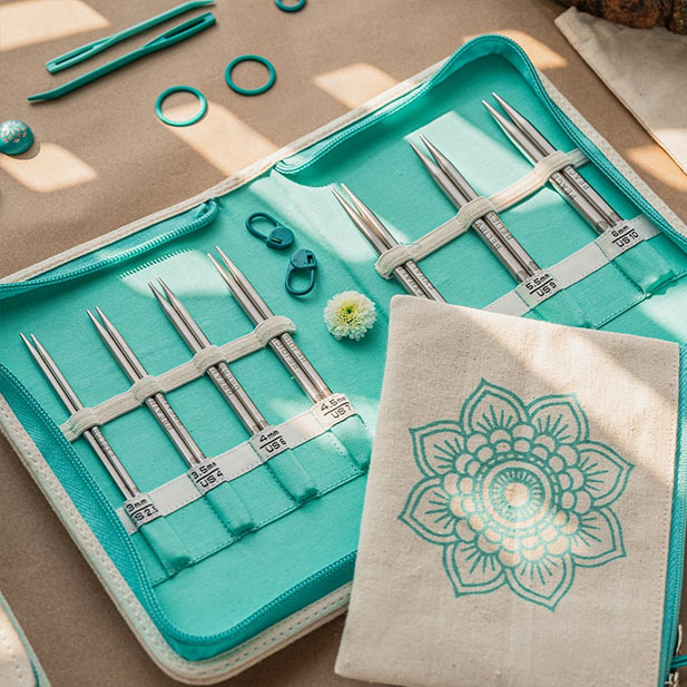 KnitPro The Mindful Collection Interchangeable Circular Knitting Needles Set (10cm)