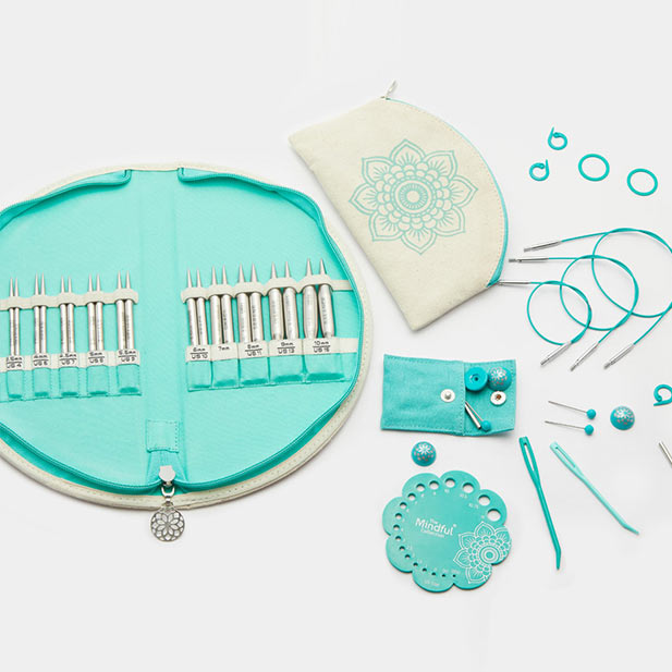 KnitPro The Mindful Collection Interchangeable Circular Knitting Needles Set (10cm)