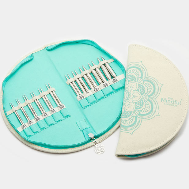 KnitPro The Mindful Collection Interchangeable Circular Knitting Needles Set (10cm)