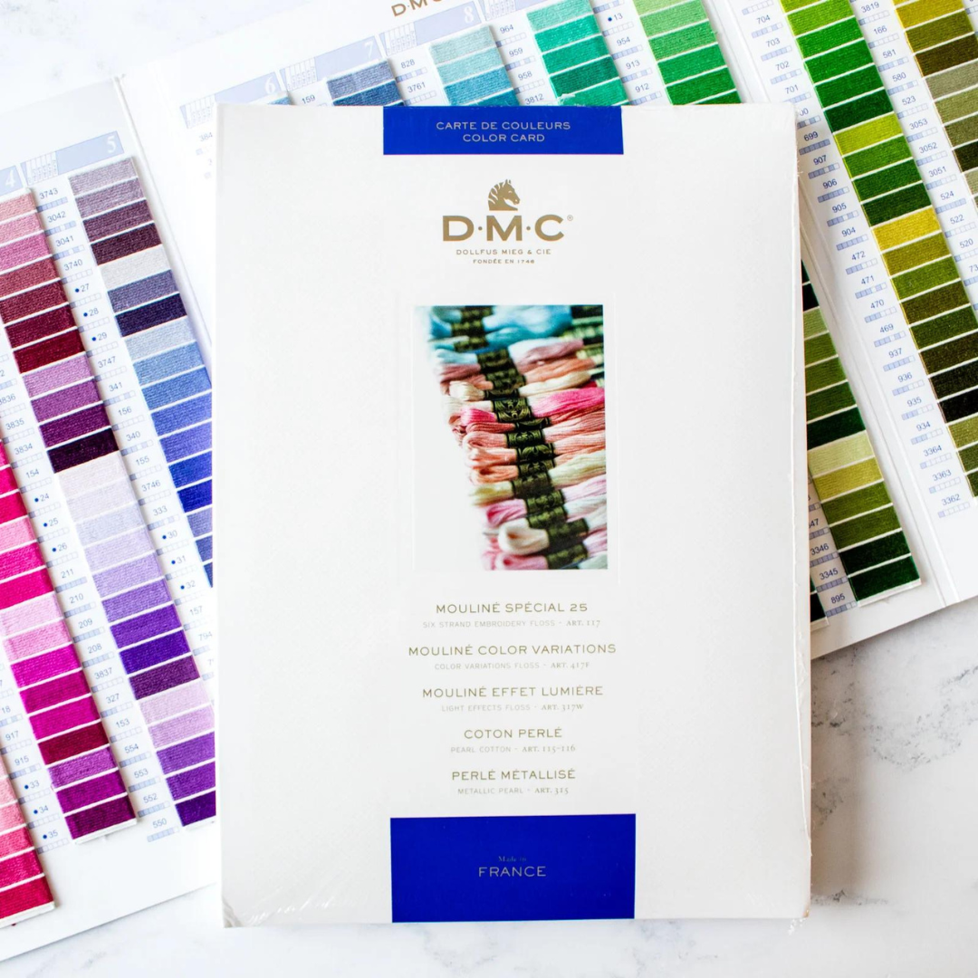 DMC Embroidery Thread Colour Card | Handmayk Dubai